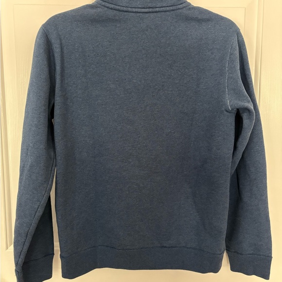 Lands’ End Kids Navy Blue Quarter Zip Size M - Picture 2 of 7